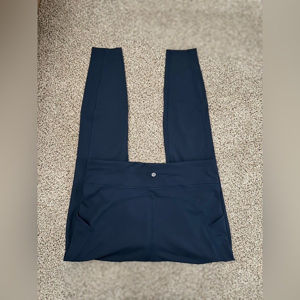 lululemon athletica Navy Blue High-Rise Leggings